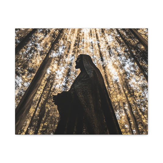 JESUS IN THE FOREST - CANVAS