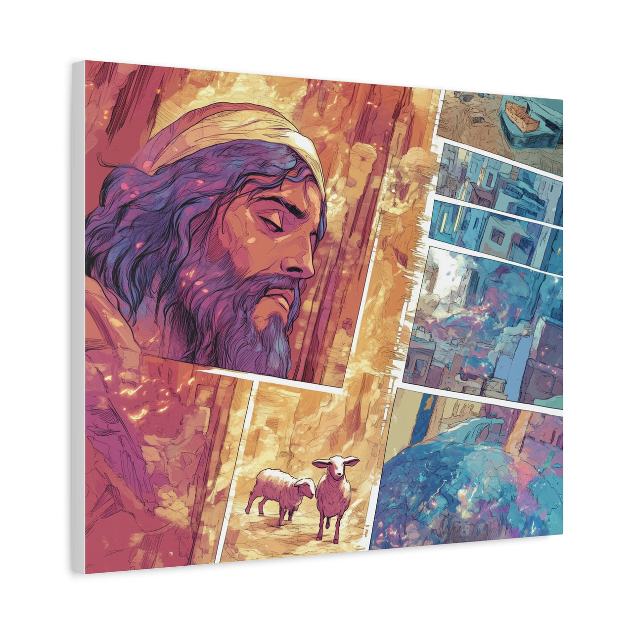 COMIC JESUS - CANVAS