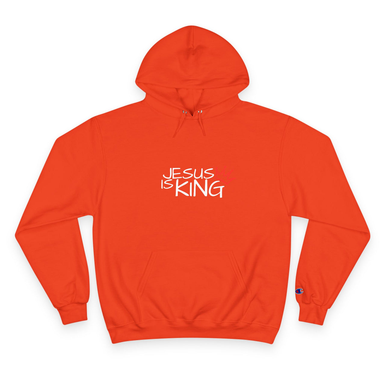JESUS IS KING - CHAMPION HOODIE