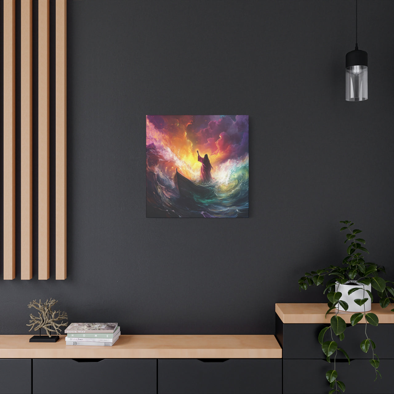 JESUS MOVING OCEANS CANVAS