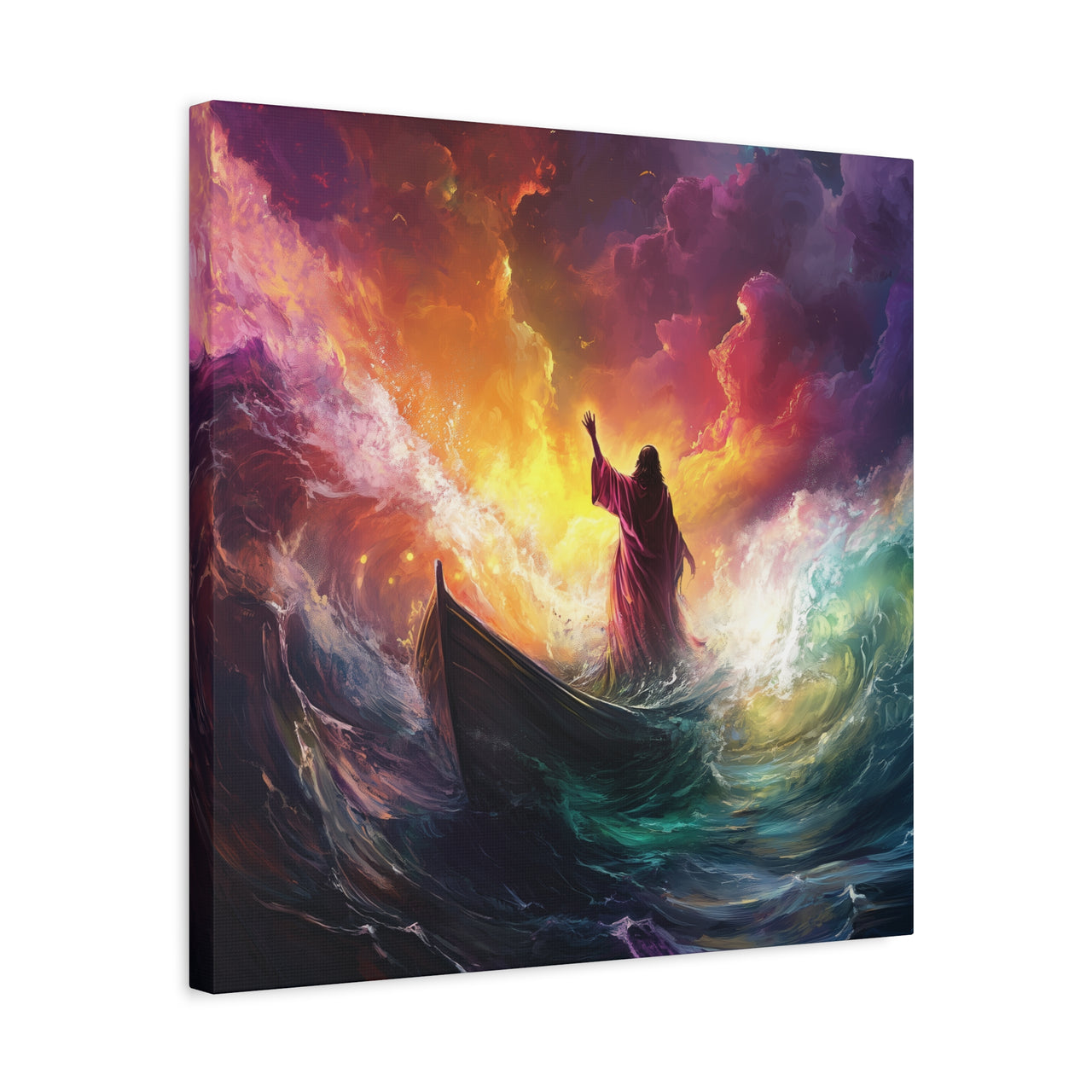 JESUS MOVING OCEANS CANVAS
