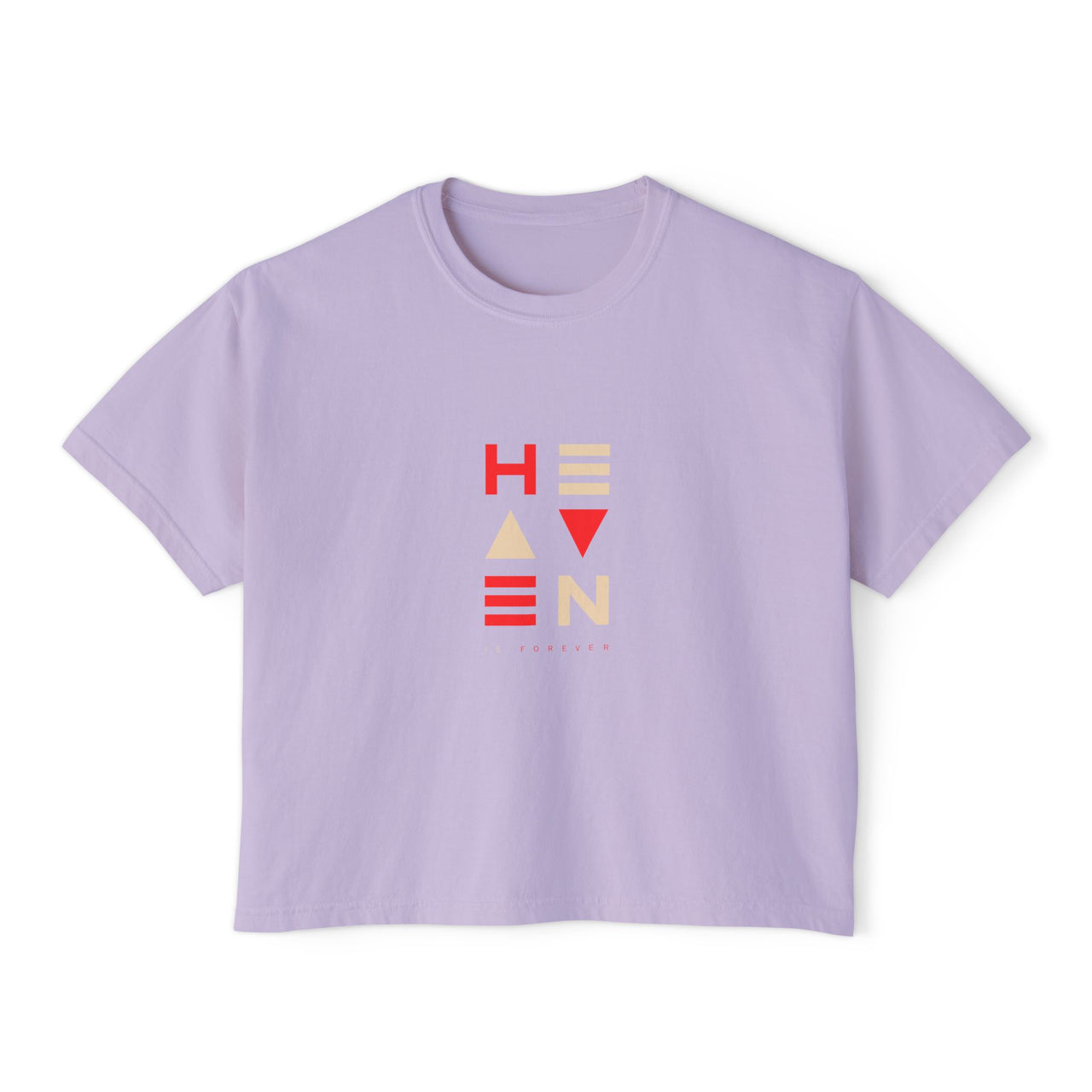 HEAVEN IS FOREVER - BOXY TEE