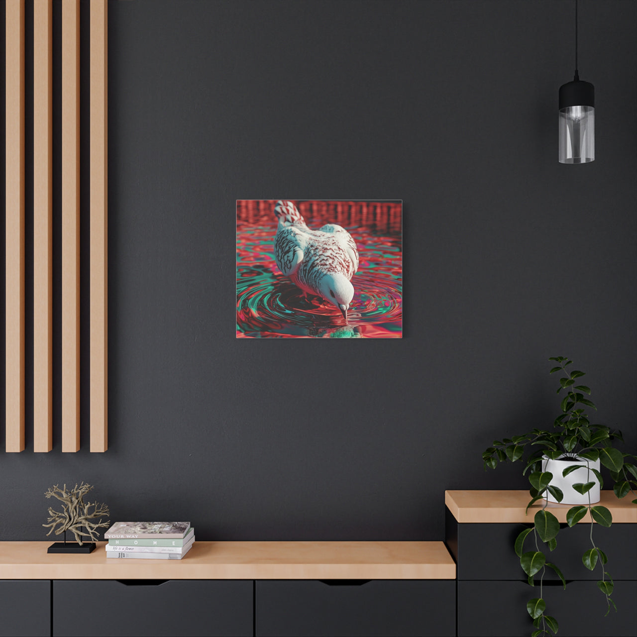 CHROMATIC DOVE - CANVAS