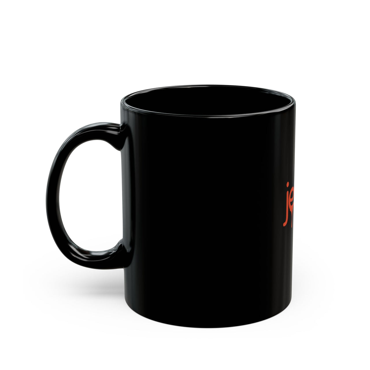 JESUS LOVES YOU - BLACK MUG