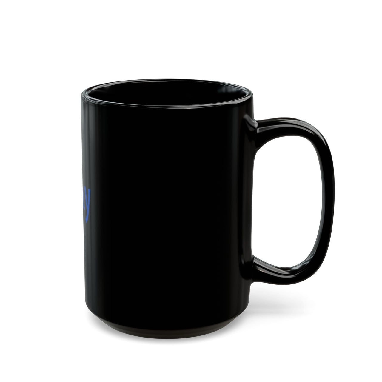 PRAY JESUS LOVES YOU - BLACK MUG