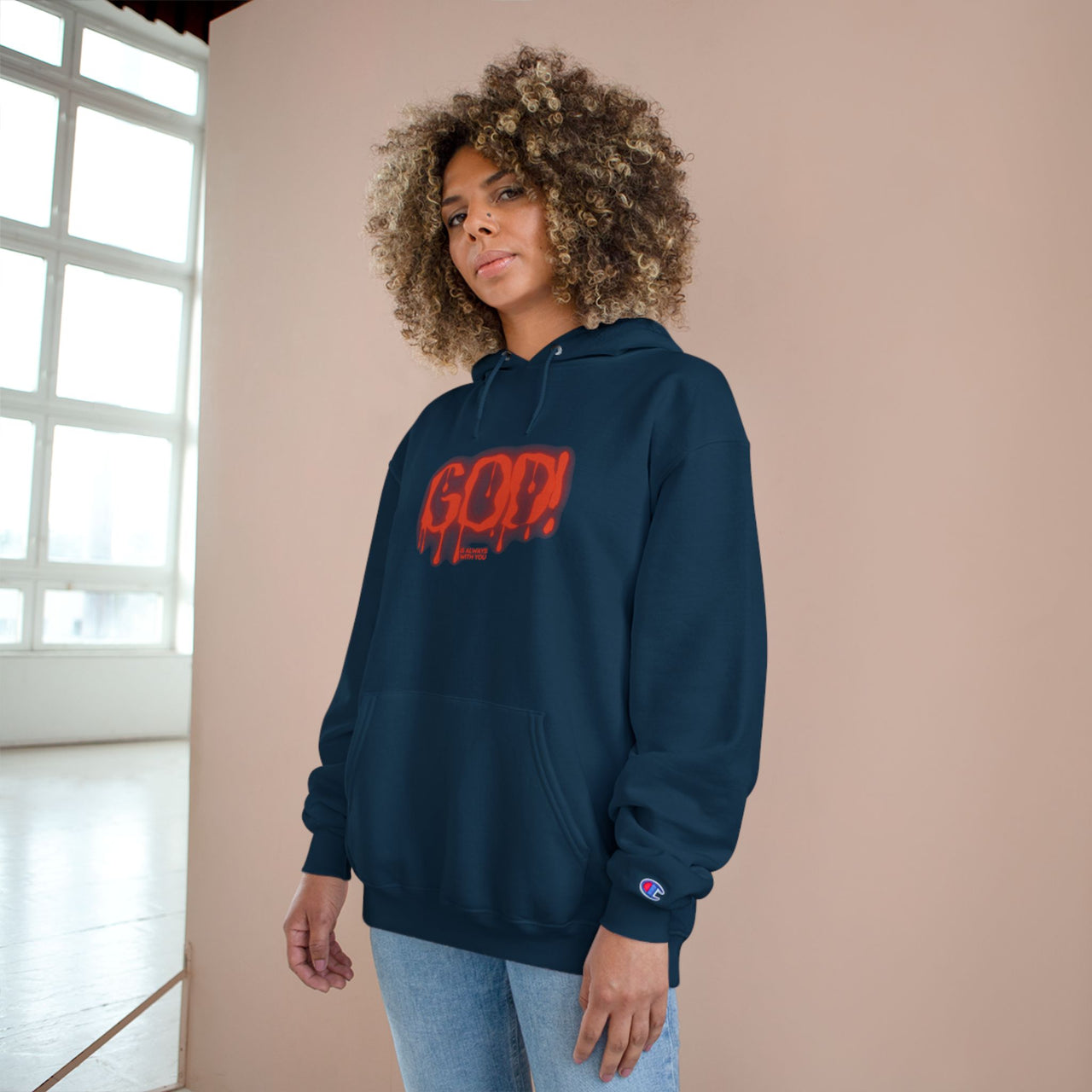 GOD - CHAMPION HOODIE
