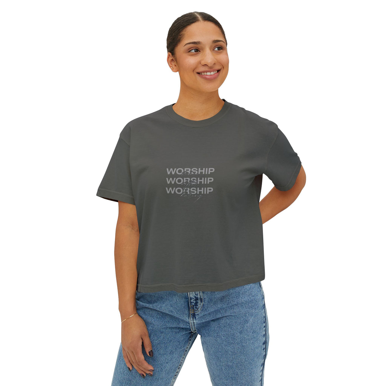 WORSHIP - BOXY TEE