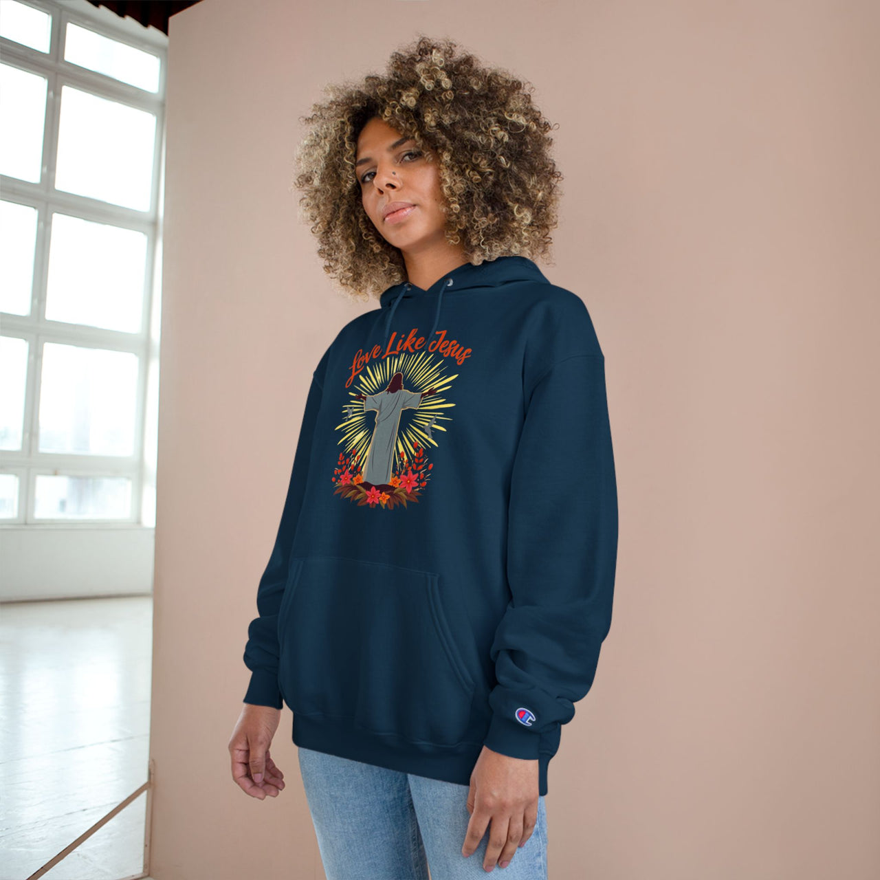LOVE LIKE JESUS - CHAMPION HOODIE