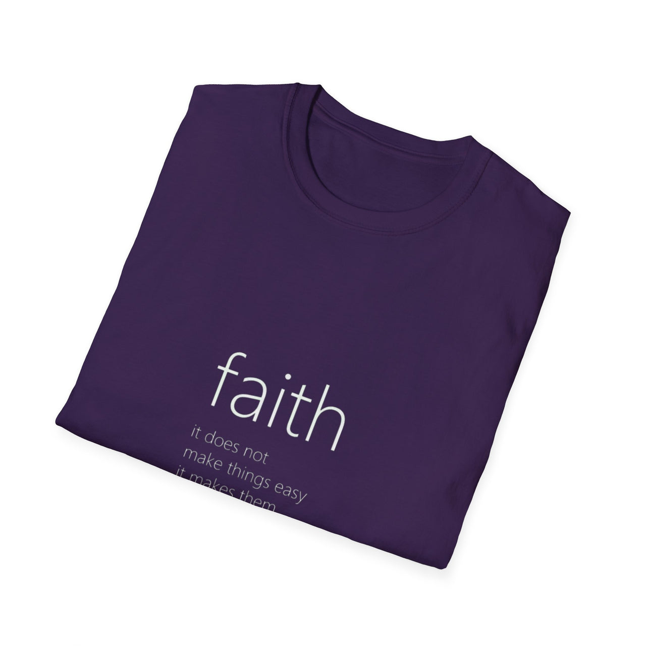 FAITH LUKE 1:37 - TEE
