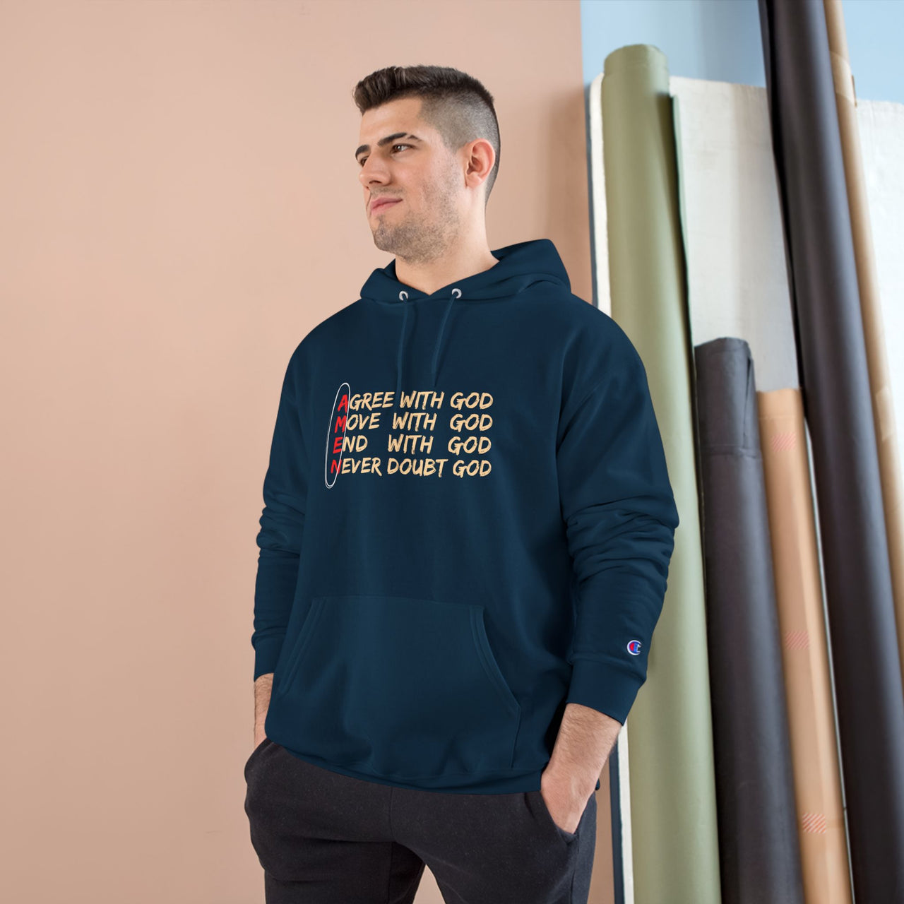 AMEN - CHAMPION HOODIE