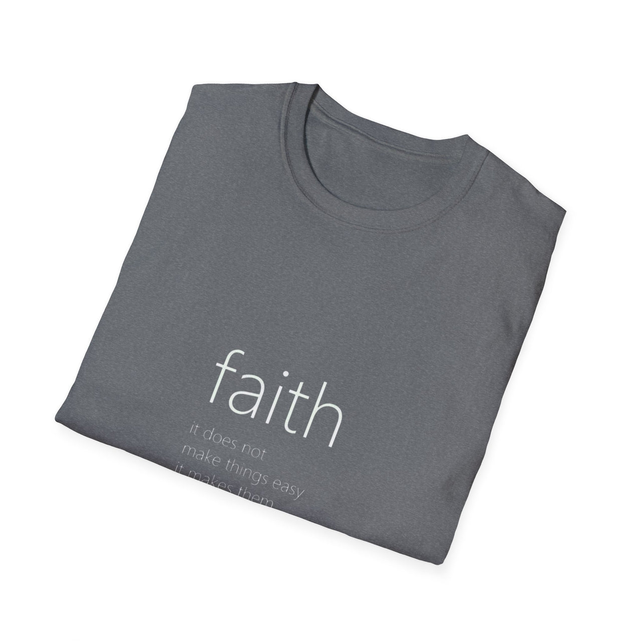 FAITH LUKE 1:37 - TEE