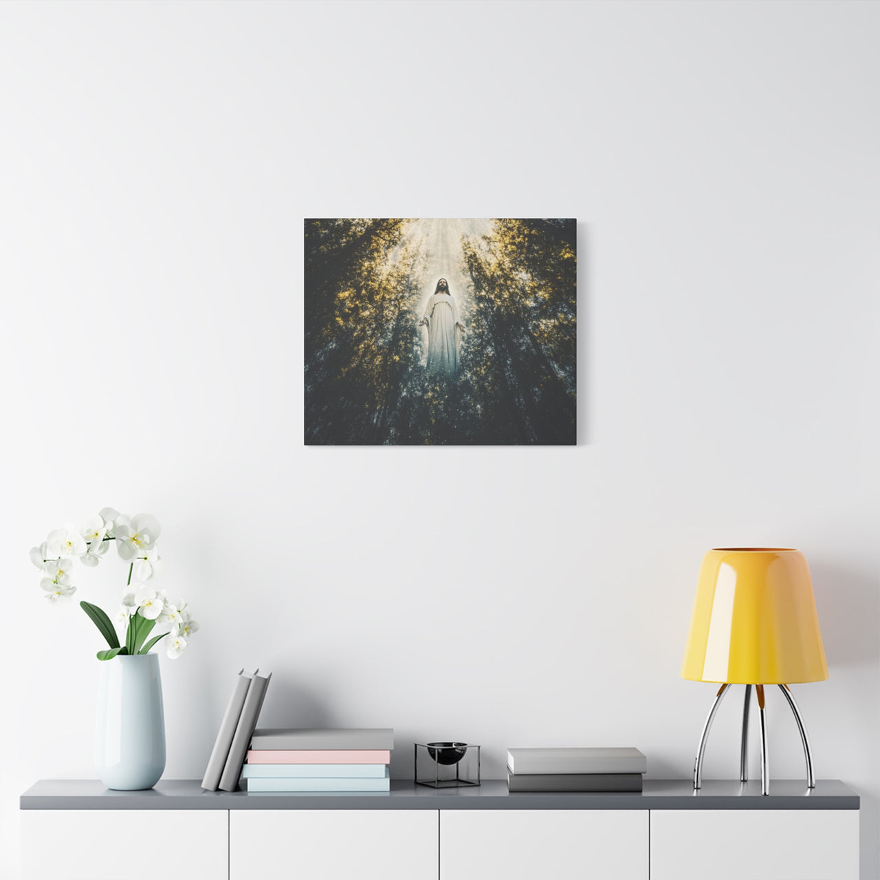 ASCENDING JESUS - CANVAS