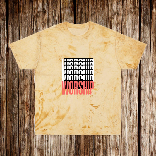 WORSHIP - COLOR BLAST TEE
