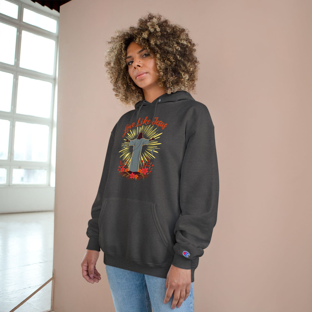 LOVE LIKE JESUS - CHAMPION HOODIE