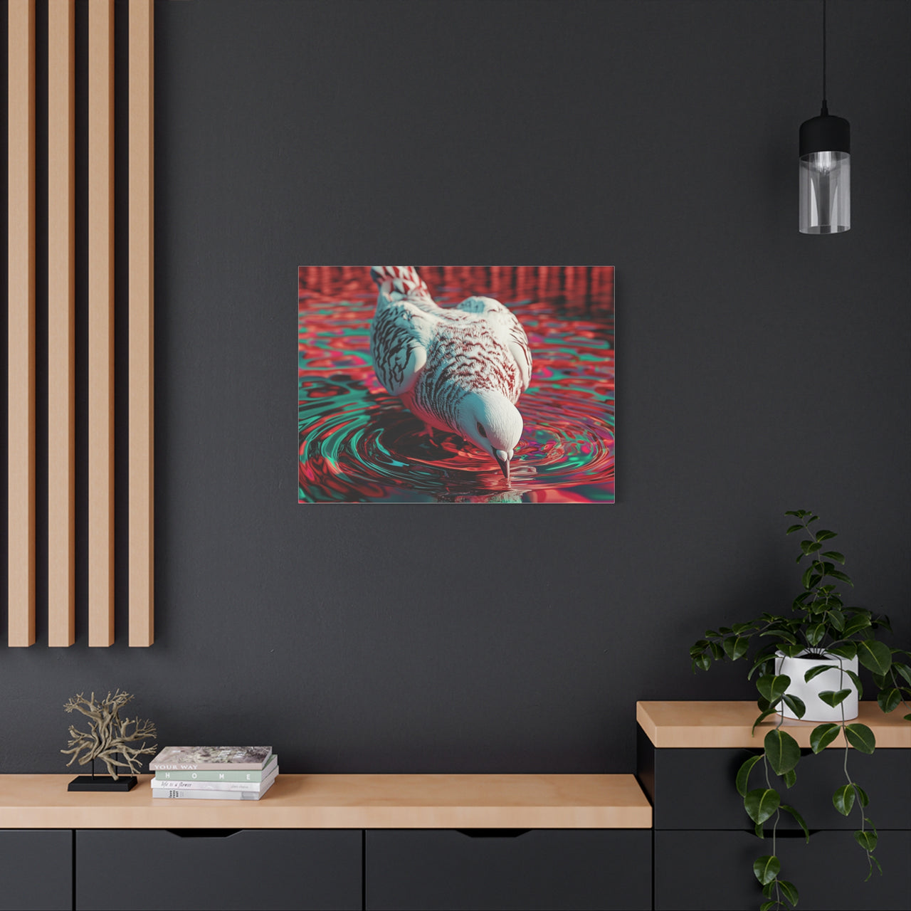 CHROMATIC DOVE - CANVAS