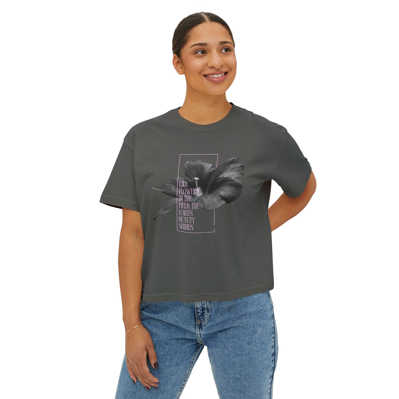 THE LORDS BEAUTY SHINES - BOXY TEE