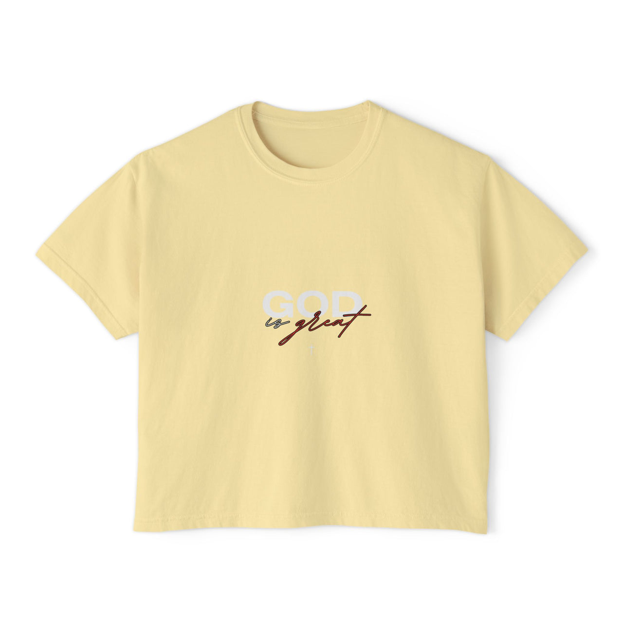 GOD IS GREAT - BOXY TEE