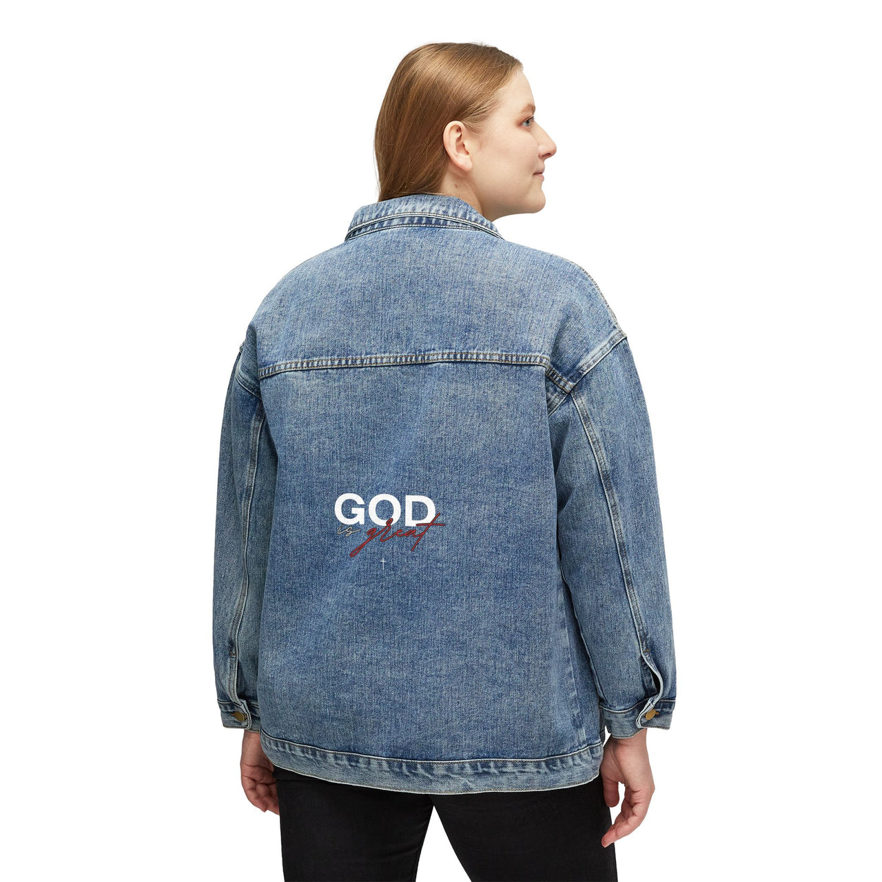 GOD IS GREAT - DENIM JACKET