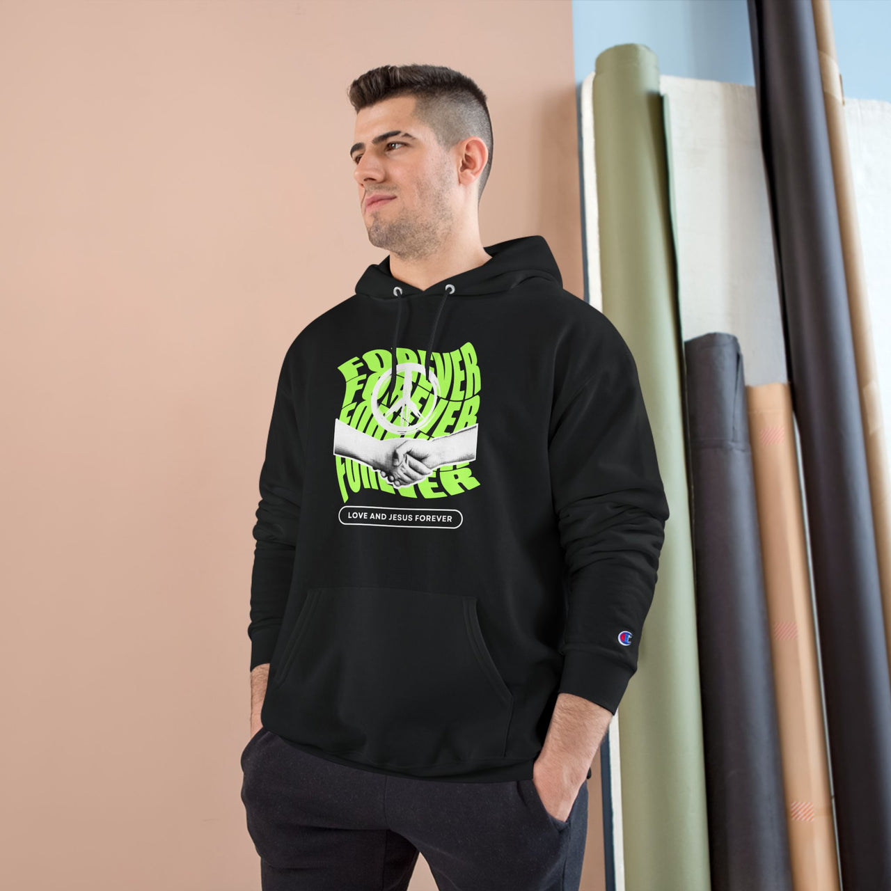 FOREVER - CHAMPION HOODIE