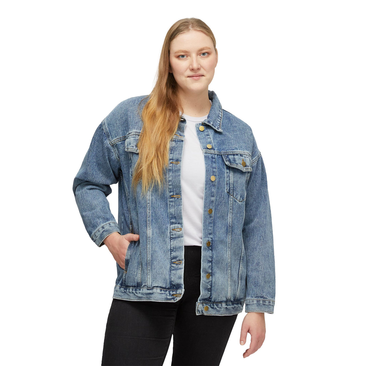 POWER IN THE NAME OF CHRIST - DENIM JACKET