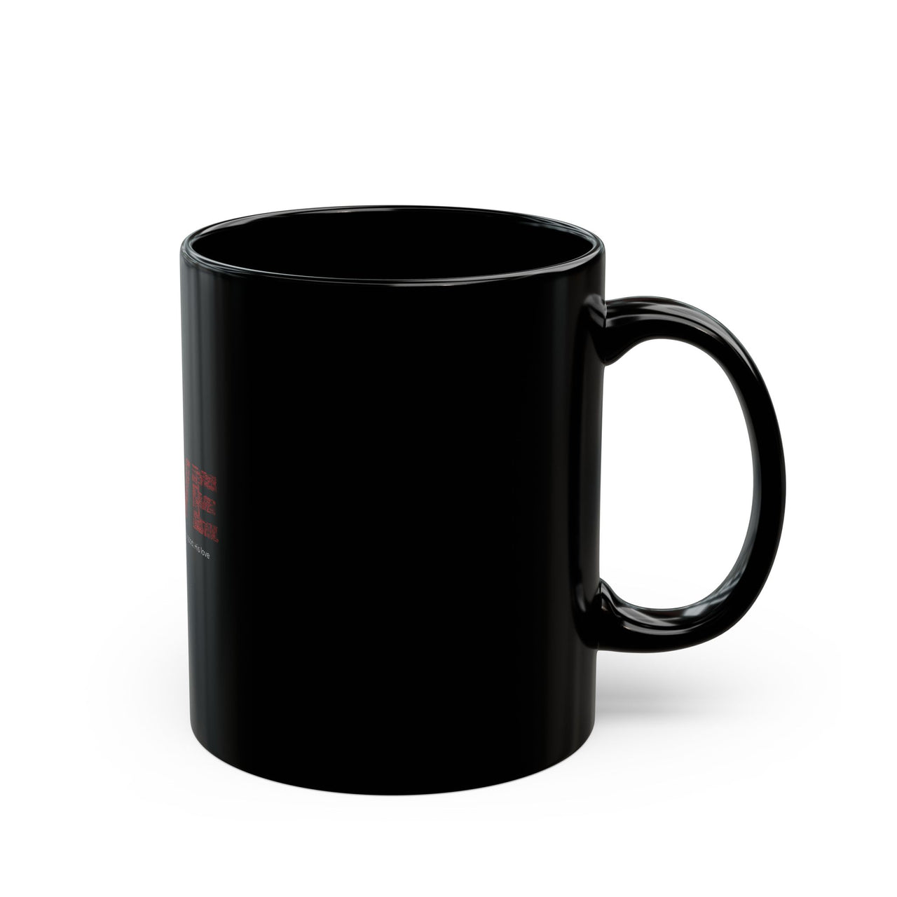 LOVE - BLACK MUG