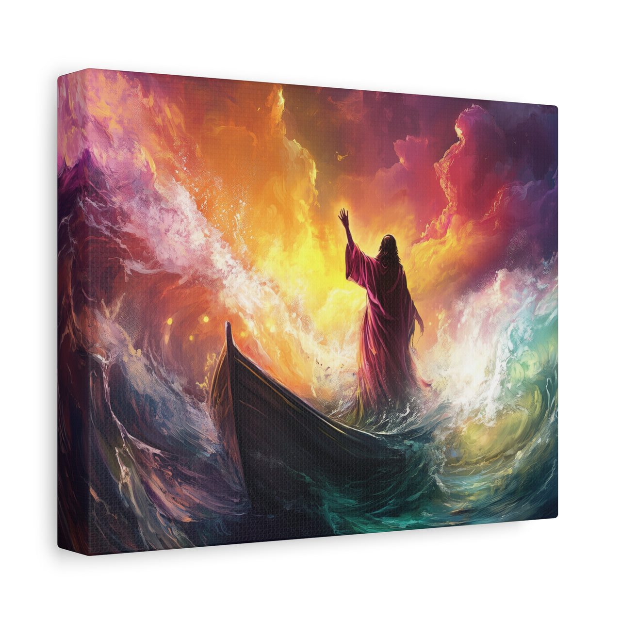 JESUS MOVING OCEANS CANVAS