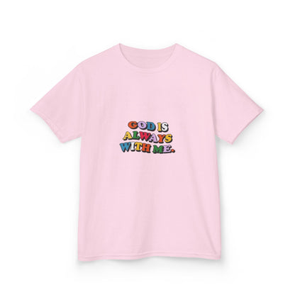 GOD IS ALWAYS WITH ME - KIDS TEE