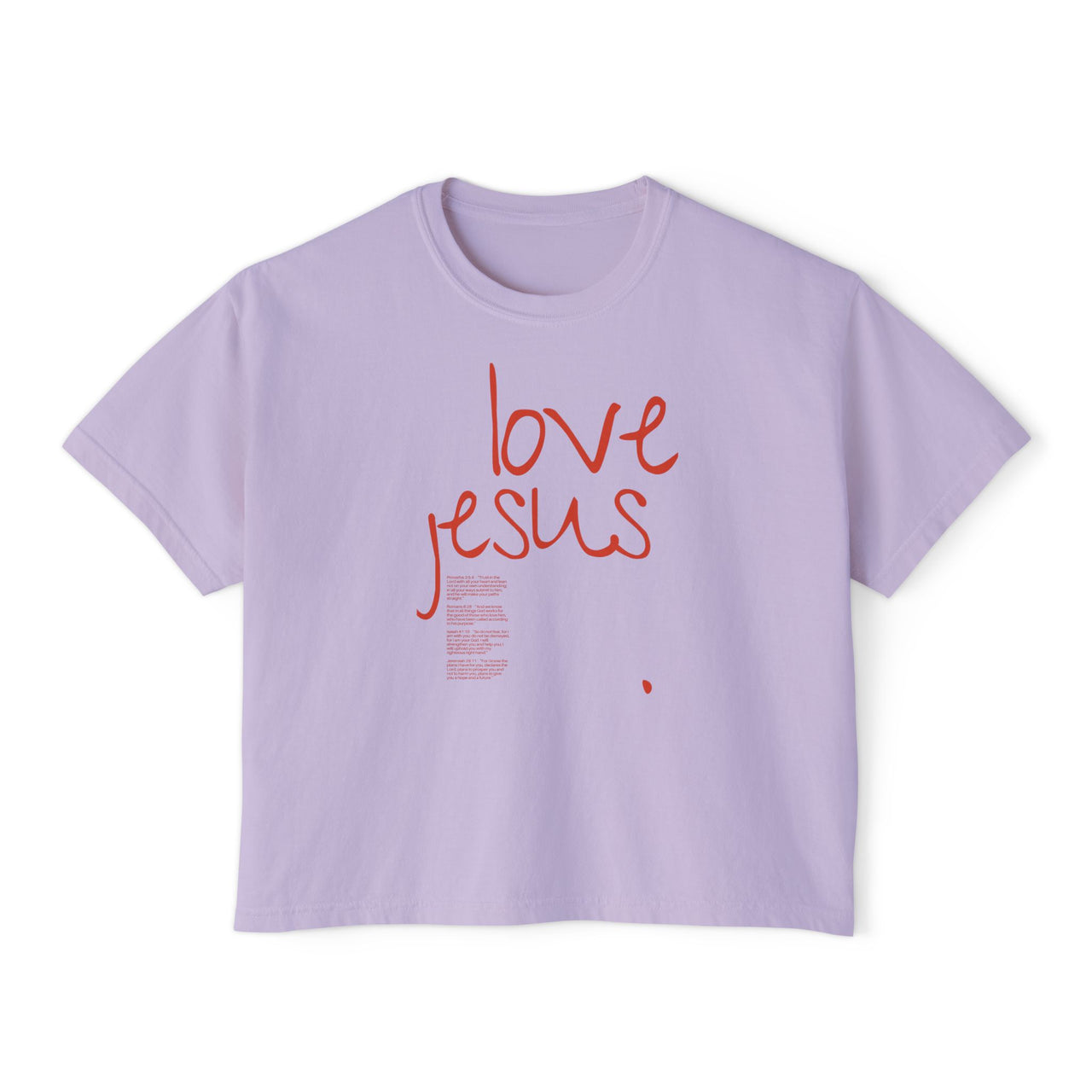LOVE JESUS - BOXY TEE
