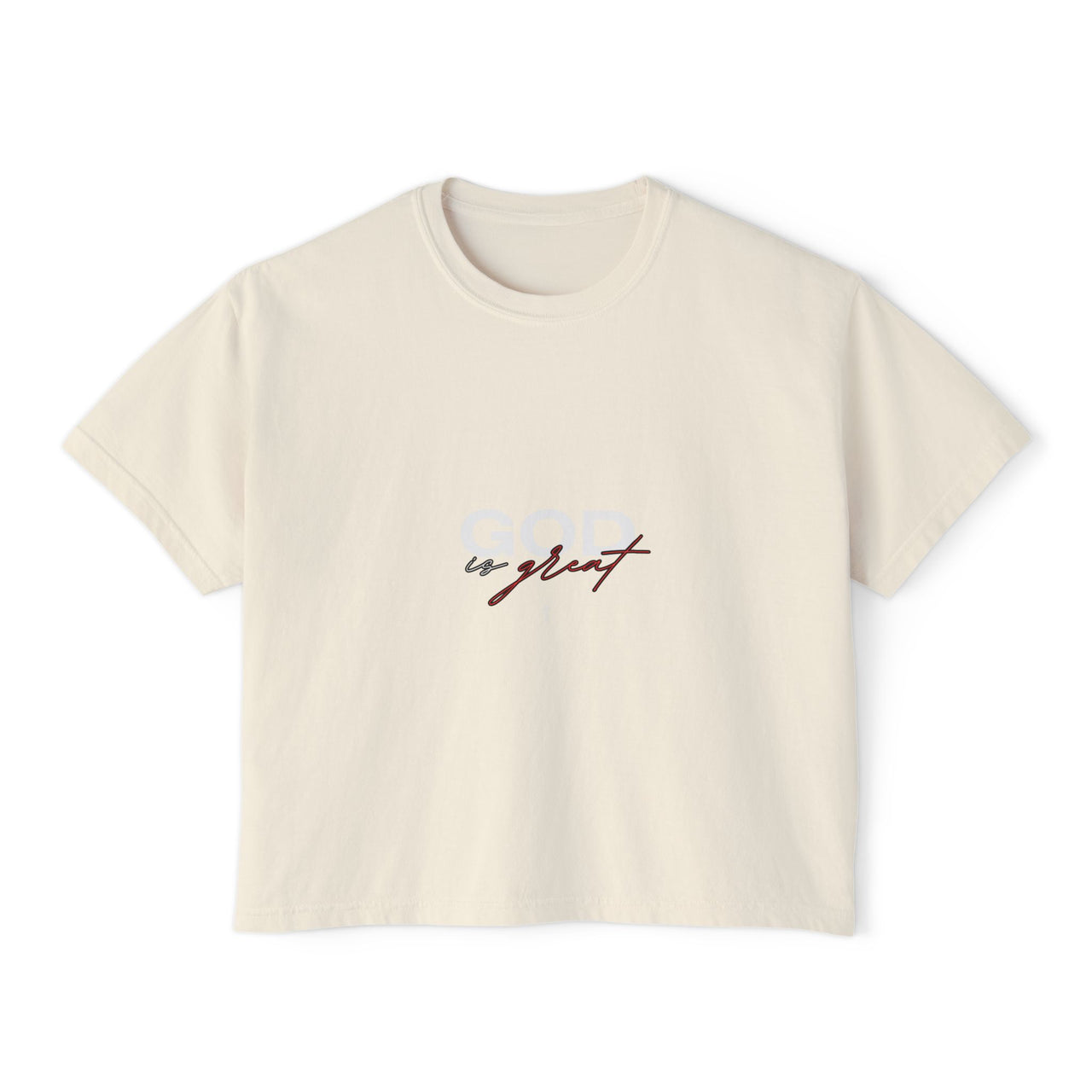 GOD IS GREAT - BOXY TEE