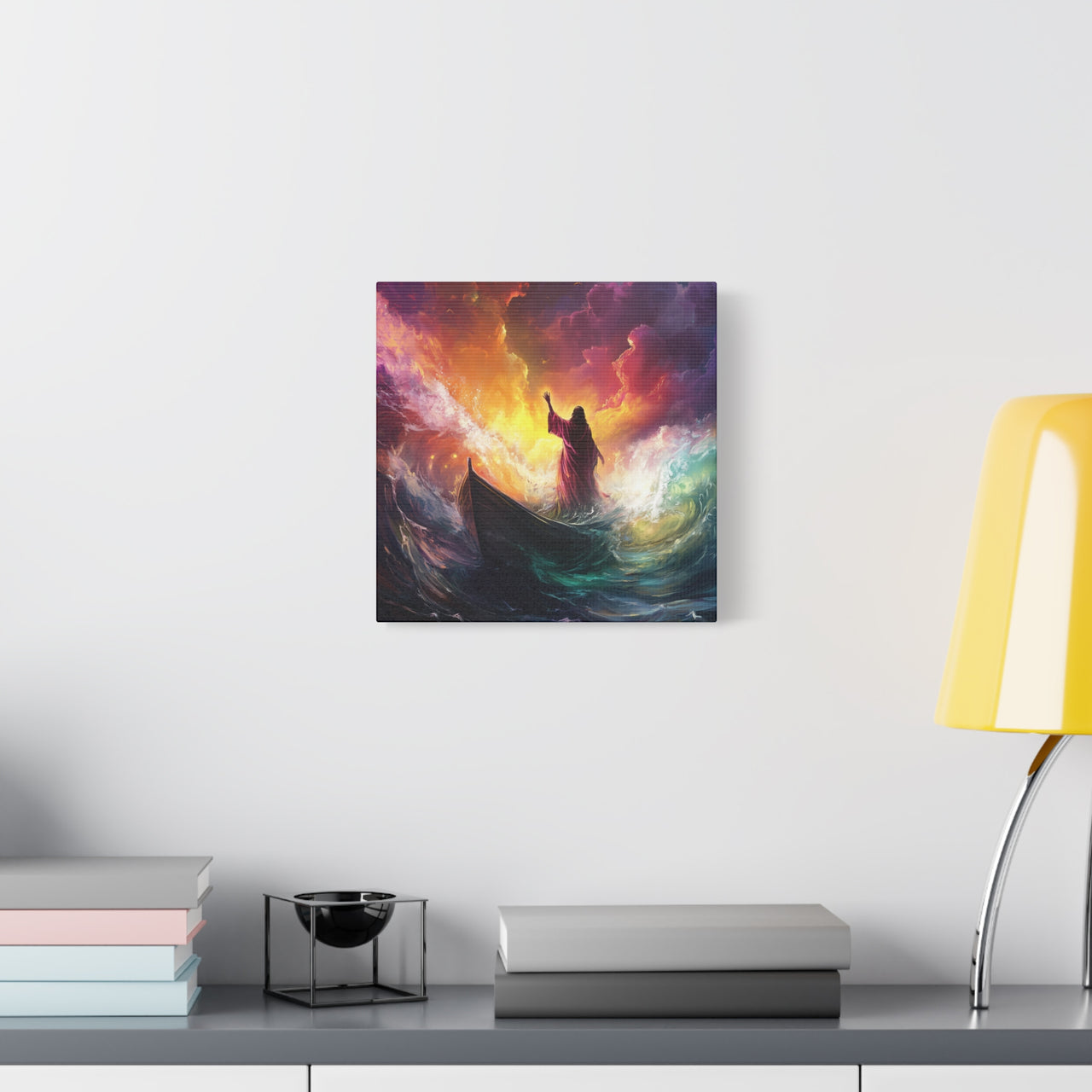 JESUS MOVING OCEANS CANVAS