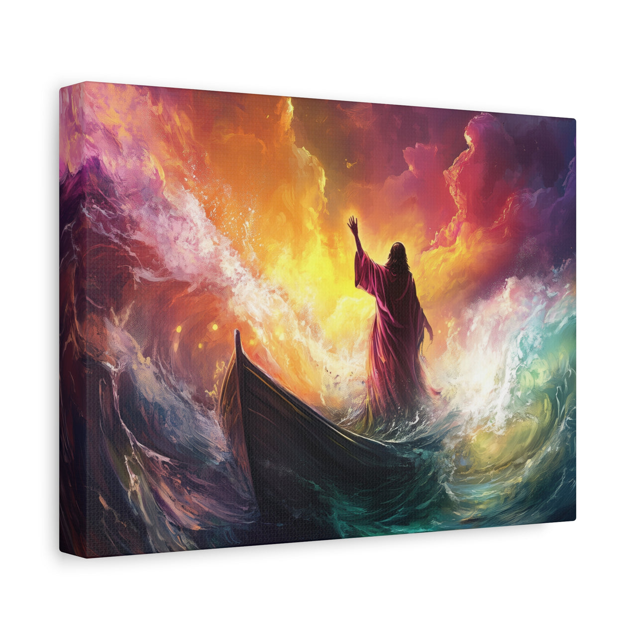 JESUS MOVING OCEANS CANVAS