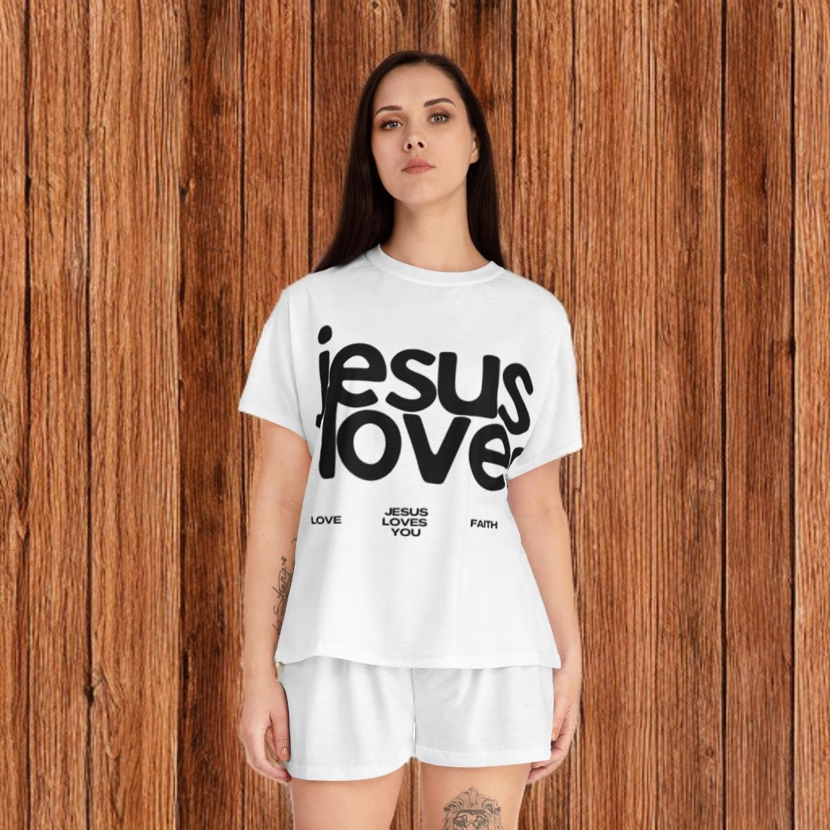 JESUS LOVES - PAJAMA SET