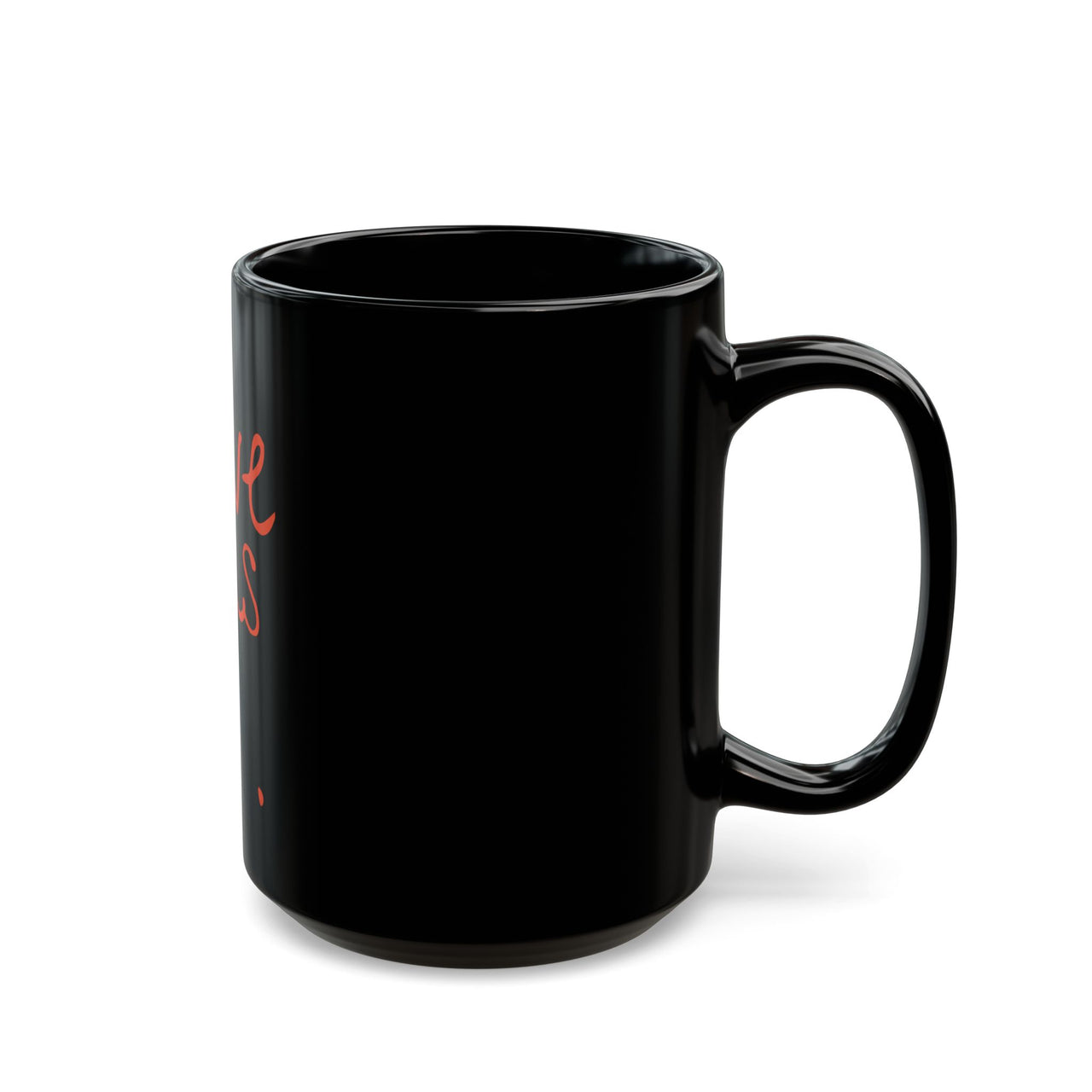 LOVE JESUS - BLACK MUG
