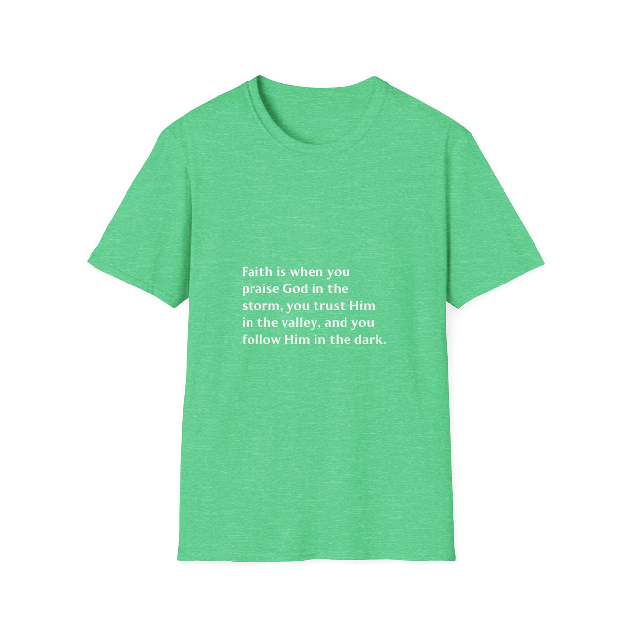 FAITH IS WHEN YOU PRAISE GOD IN THE STORM - TEE
