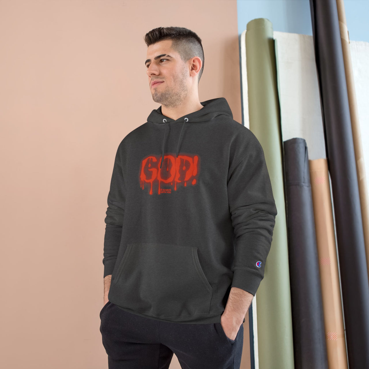 GOD - CHAMPION HOODIE