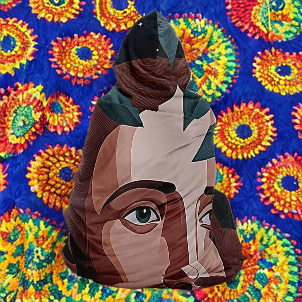 JUNGLE JESUS - HOODED BLANKET