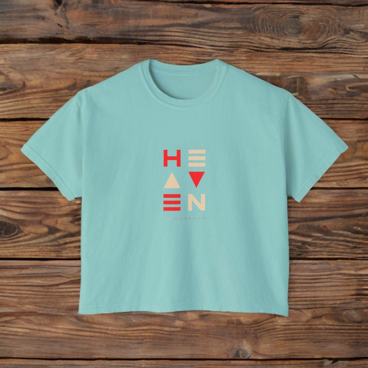 HEAVEN IS FOREVER - BOXY TEE
