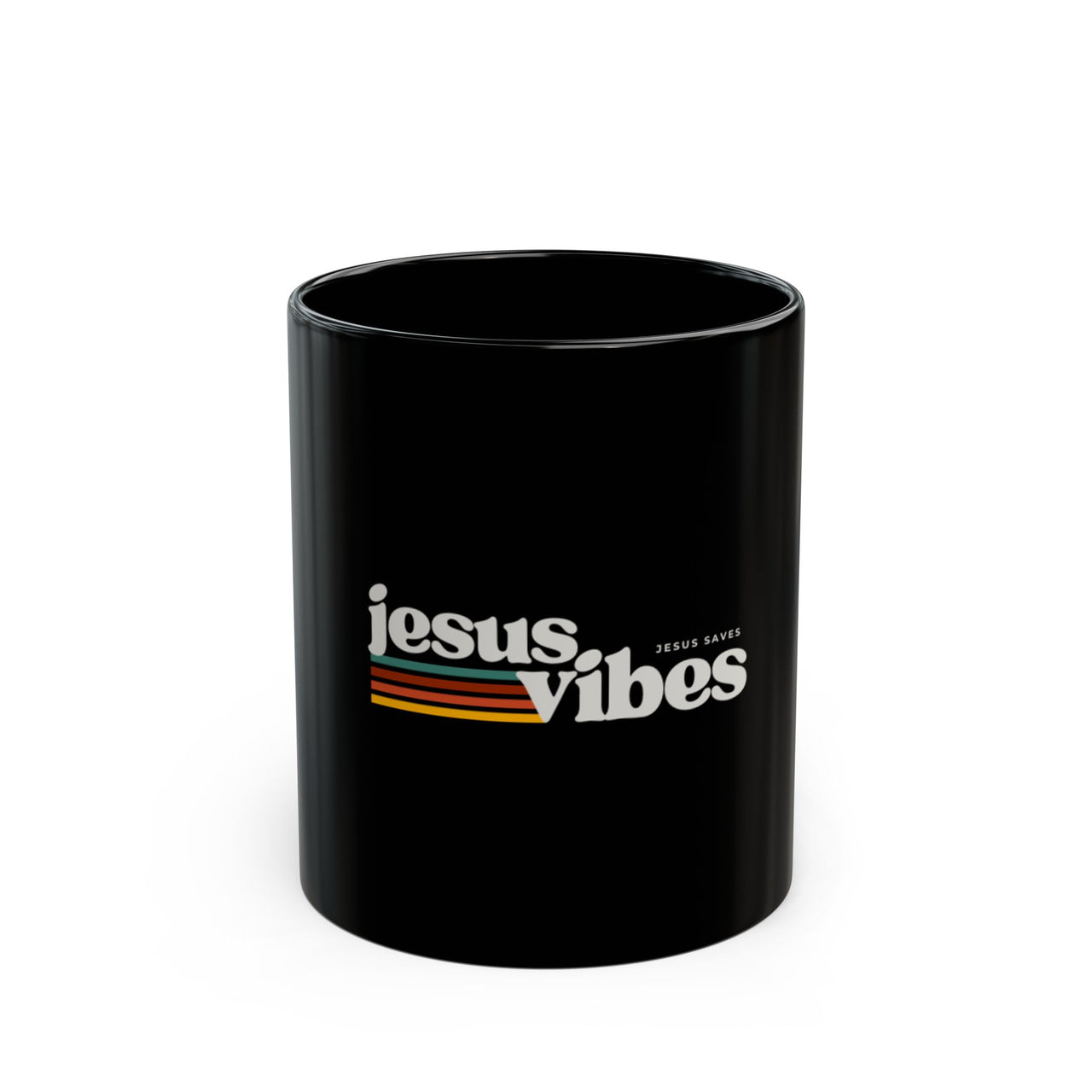 JESUS VIBES - BLACK MUG