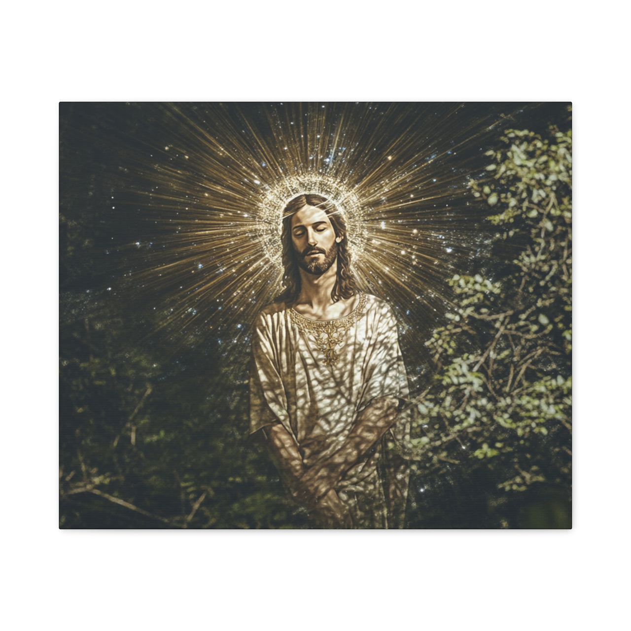JESUS SHINING - CANVAS