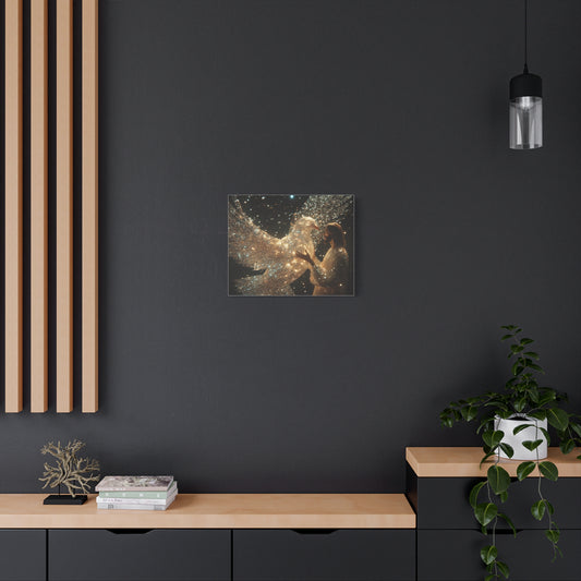 JESUS AND THE DOVE - CANVAS