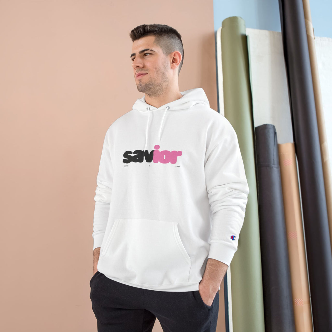 SAVIOR - CHAMPION HOODIE