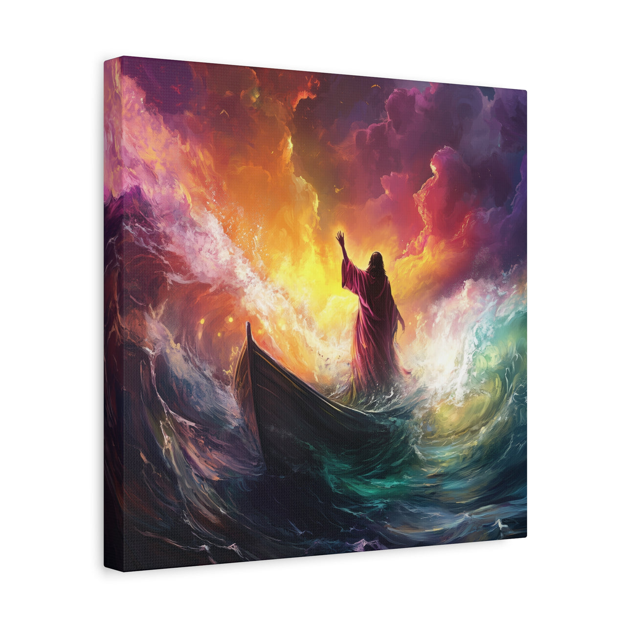 JESUS MOVING OCEANS CANVAS