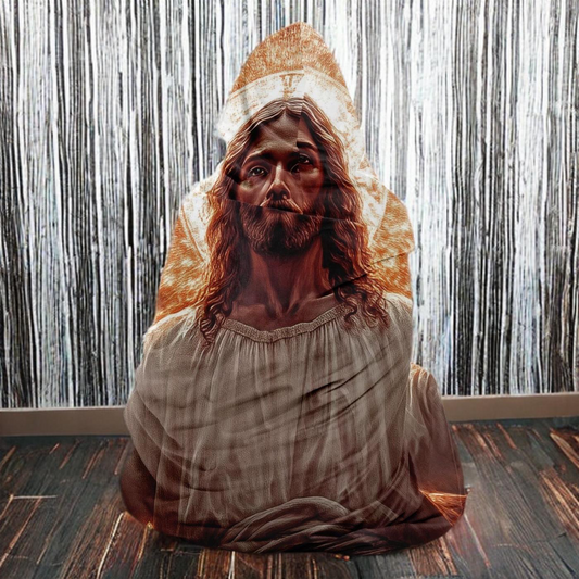 THE LIGHT OF JESUS - HOODED BLANKET