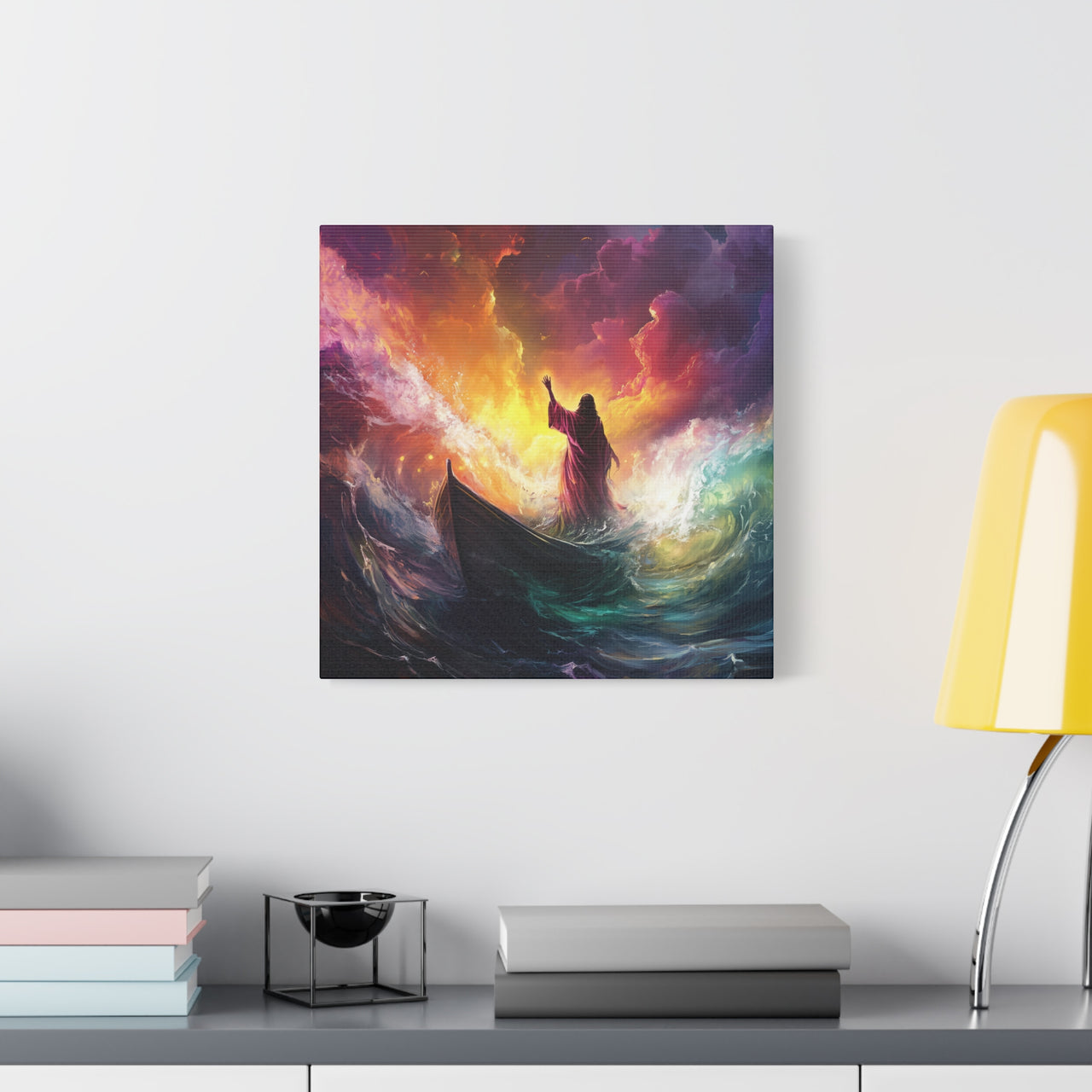 JESUS MOVING OCEANS CANVAS