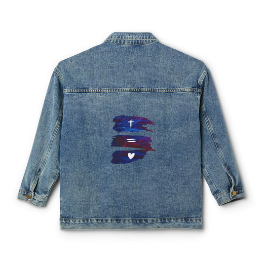 CHRIST IS LOVE - DENIM JACKET