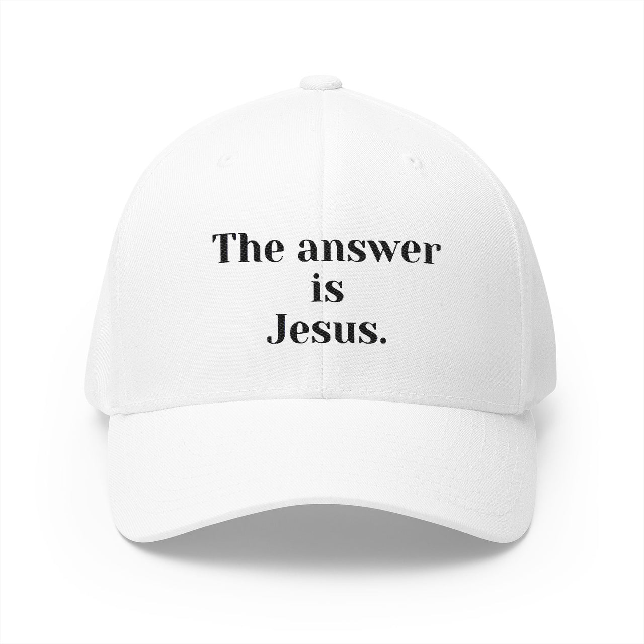 THE ANSWER IS JESUS CAP.