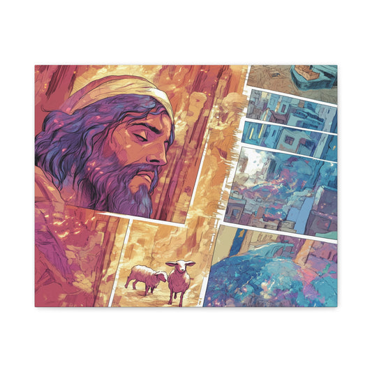 COMIC JESUS - CANVAS