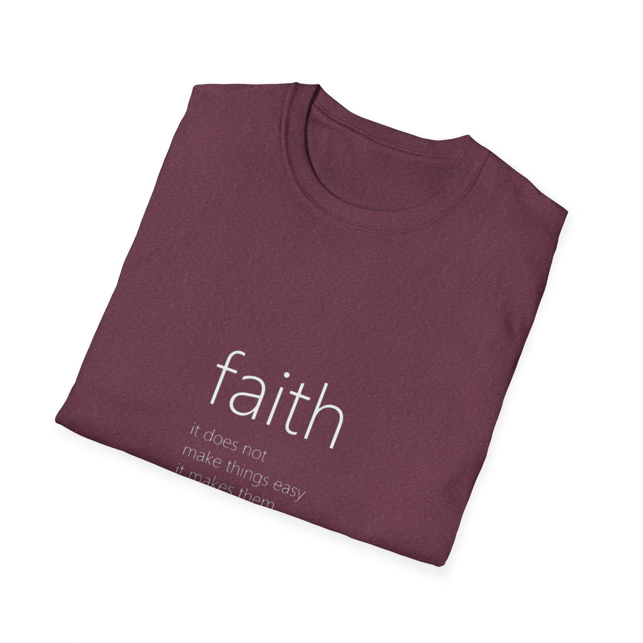 FAITH LUKE 1:37 - TEE