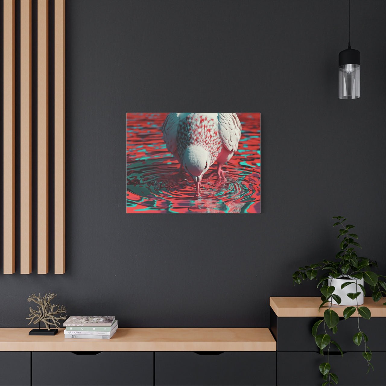 CHROMATIC DOVE - CANVAS