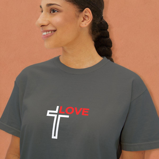LOVE - BOXY TEE